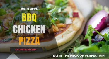 CPK BBQ Chicken Pizza Ingredients: A Delicious Toppings Breakdown