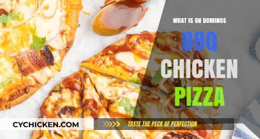 Discover the Delicious Toppings on Domino's BBQ Chicken Pizza