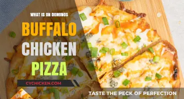 Discover the Delicious Toppings on Domino's Buffalo Chicken Pizza