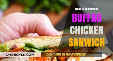 Discover the Delicious Ingredients in Domino's Buffalo Chicken Sandwich