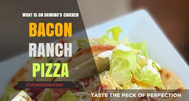 Domino's Chicken Bacon Ranch Pizza: What's on it?