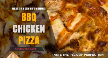 Domino's Memphis BBQ Chicken Pizza: Tangy, Sweet, and Savory