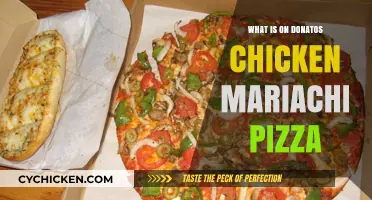 Donatos Chicken Mariachi Pizza: Ingredients, Flavors, and Toppings Explained