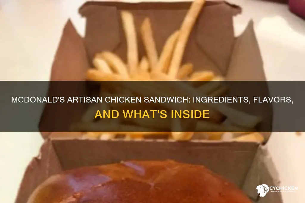 what is on mcdonald
