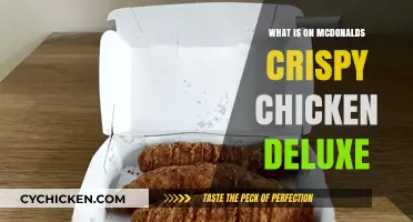 McDonald's Crispy Chicken Deluxe: Ingredients, Taste, and Nutritional Breakdown