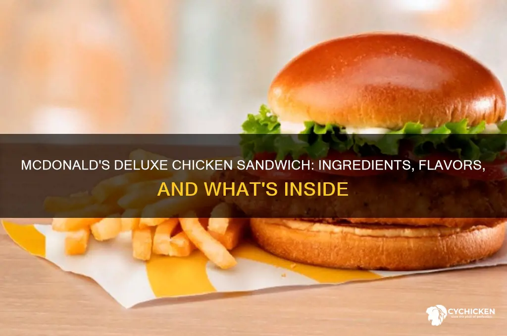 what is on mcdonald