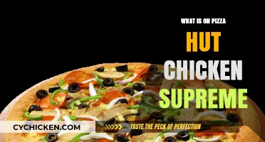 Pizza Hut's Chicken Supreme: Ingredients, Toppings, and Flavor Explained