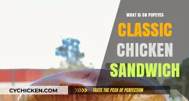 Popeyes Classic Chicken Sandwich: Ingredients, Flavors, and What's Inside