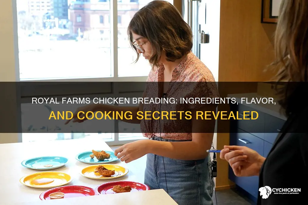 what is on royal farms chicken breading