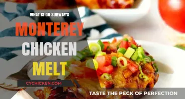 Discover the Ingredients in Subway's Monterey Chicken Melt