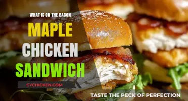 Bacon Maple Chicken Sandwich: Ingredients, Flavors, and Delicious Details
