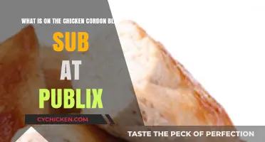Chicken Cordon Bleu Sub: What's Inside?