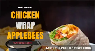 Applebee's Chicken Wrap Ingredients: A Detailed Breakdown of What's Inside