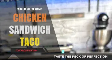 Crispy Chicken Sandwich Taco: Ingredients, Flavors, and Toppings Explained