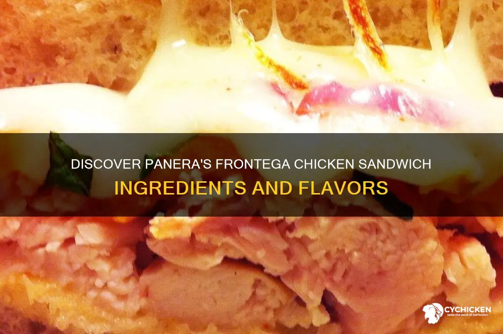 what is on the frontega chicken panera