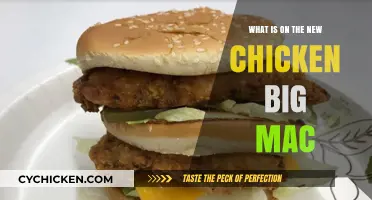 Discover the New Chicken Big Mac's Exciting Ingredients and Flavors