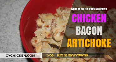 Papa Murphy's Chicken Bacon Artichoke: What's on it?