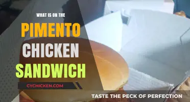 Discover the Delicious Ingredients in a Pimento Chicken Sandwich