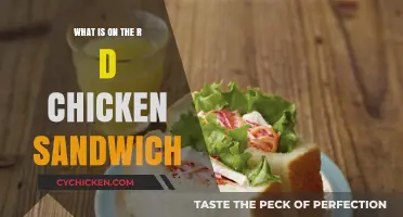Unveiling the Delicious Ingredients in R&D Chicken Sandwich