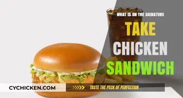 Unveiling the Signature Take Chicken Sandwich: Ingredients and Flavors Explained