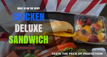 Spicy Chicken Deluxe Sandwich: Ingredients, Flavors, and What's Inside