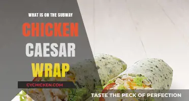 Subway's Chicken Caesar Wrap: Ingredients, Flavors, and Nutritional Breakdown