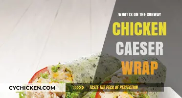 Subway's Chicken Caesar Wrap: Ingredients, Flavors, and Nutritional Breakdown
