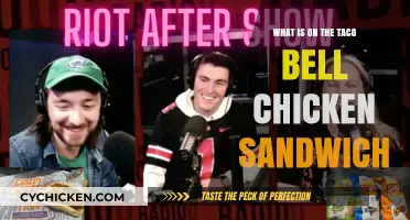 Taco Bell's Chicken Sandwich: Ingredients, Flavors, and What's Inside