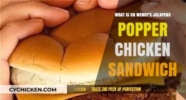 Wendy's Jalapeño Popper Chicken Sandwich: Ingredients, Flavors, and Spicy Details