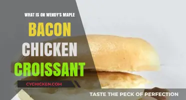 Wendy's Maple Bacon Chicken Croissant: What's Inside?
