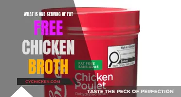 Understanding Servings: Fat-Free Chicken Broth Portion Guide
