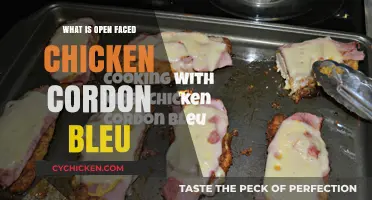 Discover Open-Faced Chicken Cordon Bleu: A Twist on a Classic Dish