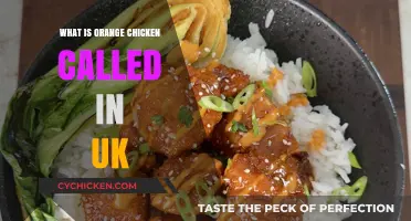 What is Orange Chicken Called in the UK: A Culinary Mystery