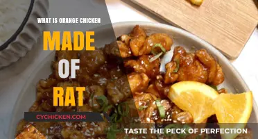 Debunking Myths: What's Really in Orange Chicken? No Rats!