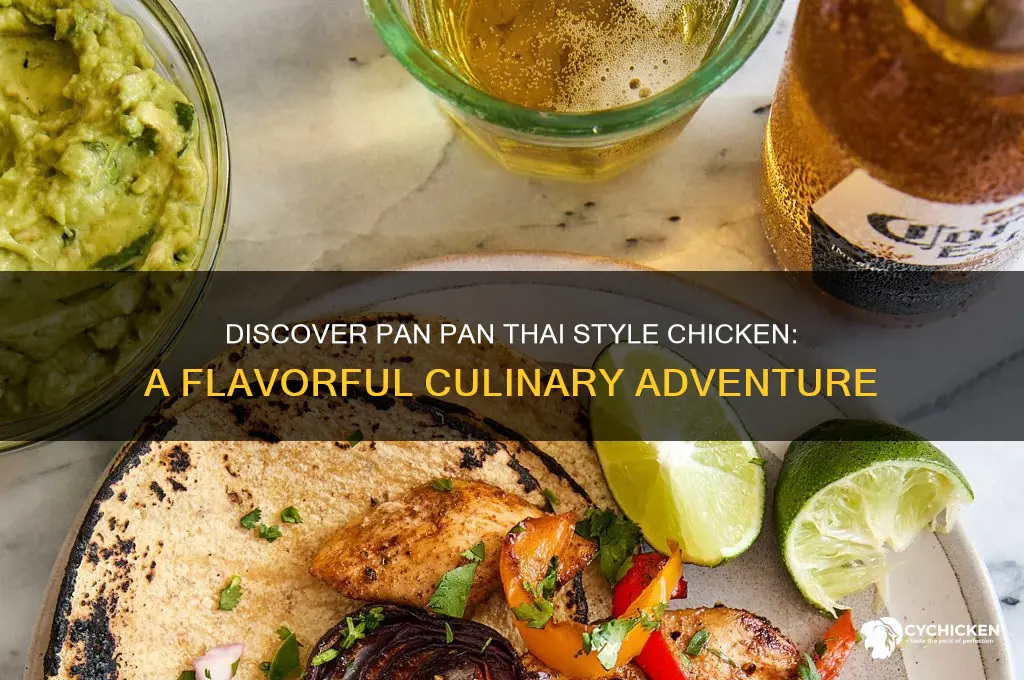 what is pan pan thai style chicken