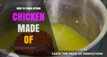 Panda Beyond Chicken Ingredients: Unveiling the Plant-Based Protein Blend