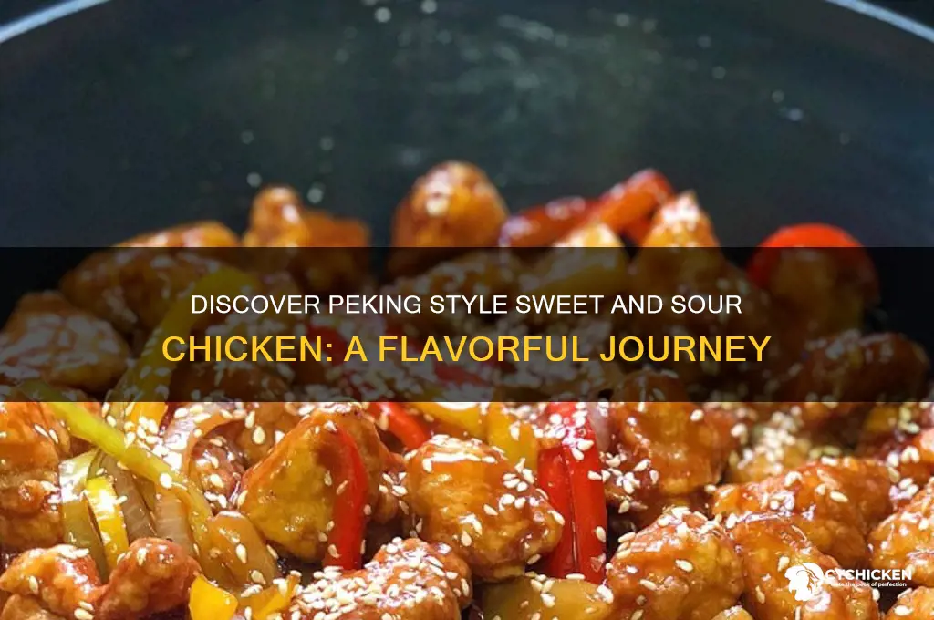what is peking style sweet and sour chicken