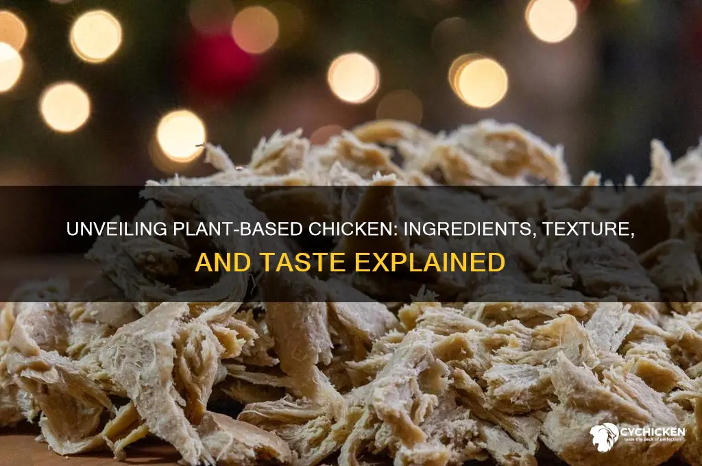what is plant based chicken made out of