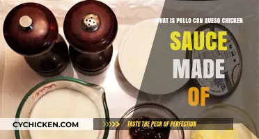 Discover the Ingredients in Pollo con Queso Chicken Sauce