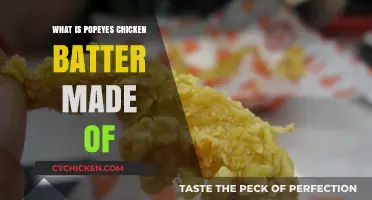 Popeyes Chicken Batter Ingredients: Unveiling the Secret Recipe