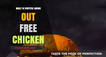 Popeyes Free Chicken Giveaway: What's the Deal and How to Get It