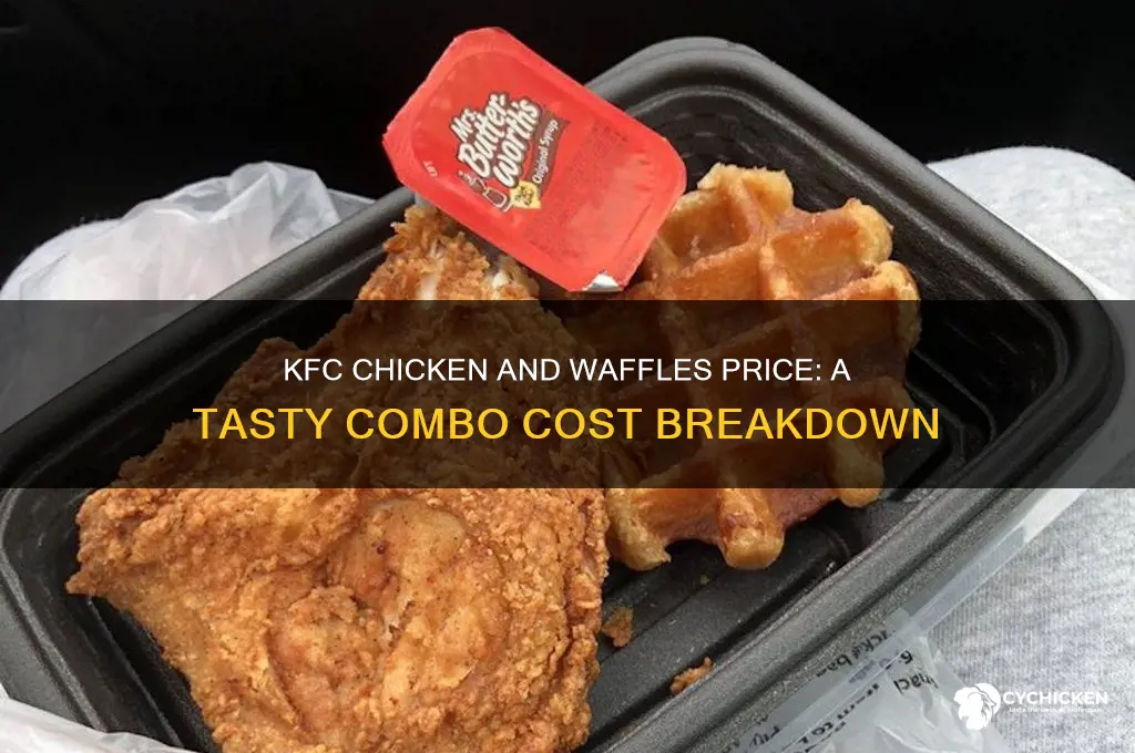 what is price of kfc chicken and waffles