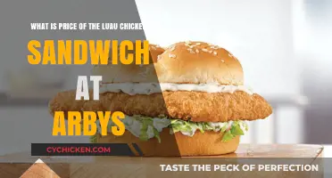 Arby's Luau Chicken Sandwich Price: A Tropical Treat's Cost Revealed