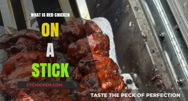 Exploring Red Chicken on a Stick: A Delicious Street Food Delight