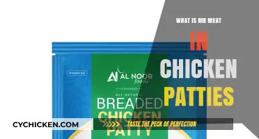 Understanding Rib Meat in Chicken Patties: Ingredients, Texture, and Taste