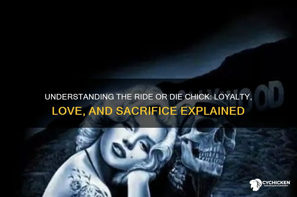 what is ride or die chick mean