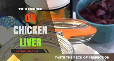 Unveiling the Mystery: What's the Round Thing on Chicken Liver?