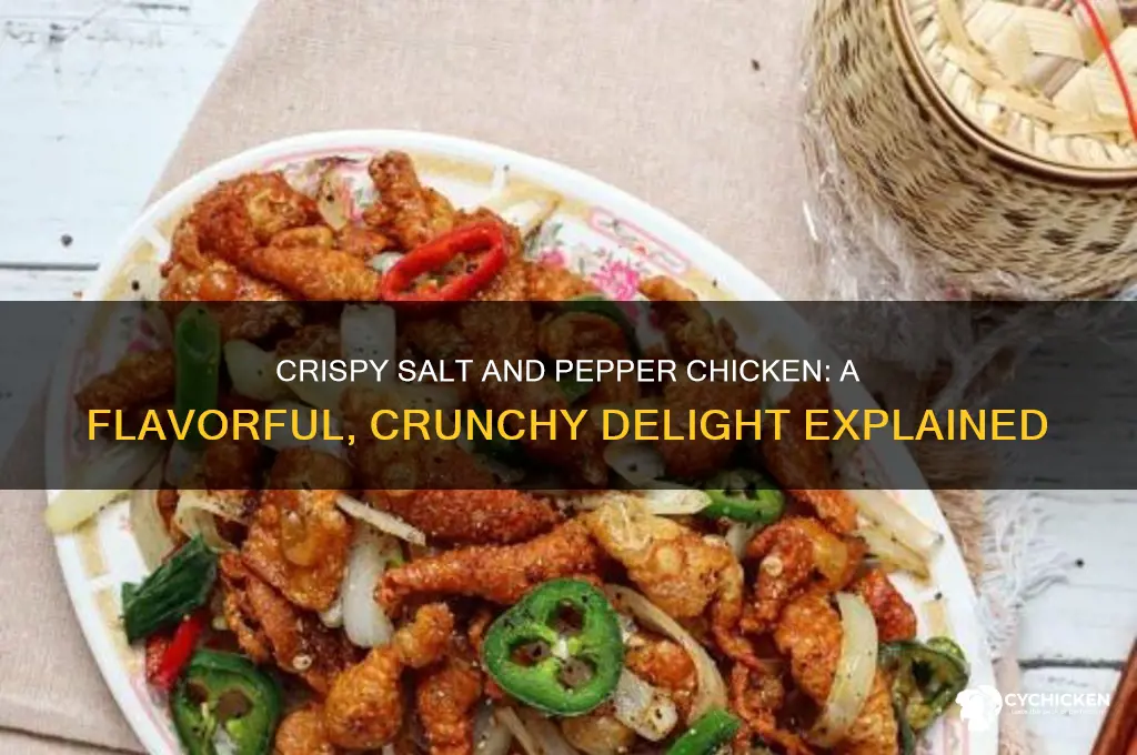 what is salt and pepper crispy chicken