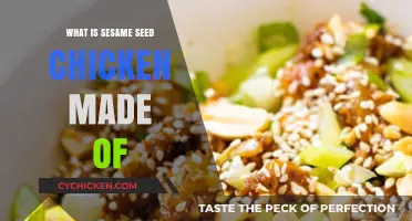 Discover the Ingredients in Sesame Seed Chicken: A Flavorful Recipe Breakdown