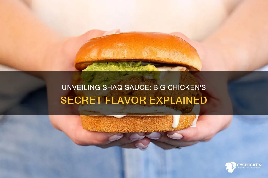what is shaq sauce at big chicken